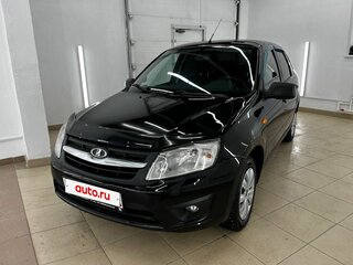 2015 Lada (ВАЗ) Granta I, чёрный, 385000 рублей, вид 3