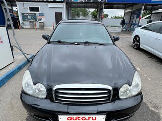 2007 Hyundai Sonata ТагАЗ IV (EF) Рестайлинг, чёрный, 500000 рублей, вид 2