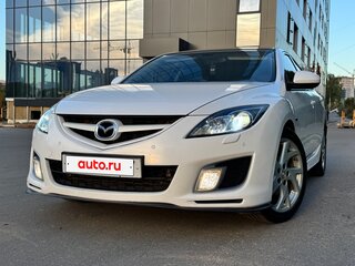 2008 Mazda 6 II (GH), белый, 970000 рублей, вид 1