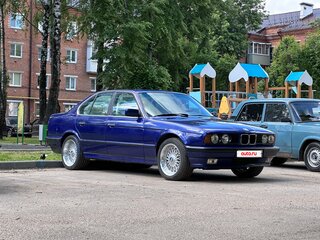 1993 BMW 5 серии 520i III (E34), синий, 690000 рублей, вид 5