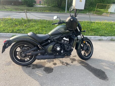 2019 Kawasaki EN650 Vulcan S, зелёный, 700000 рублей, вид 2