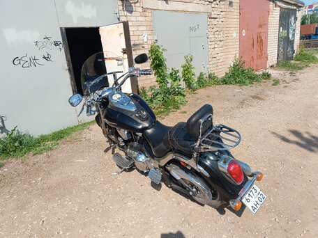 2005 Kawasaki VN2000 Vulcan, чёрный, 630000 рублей, вид 3