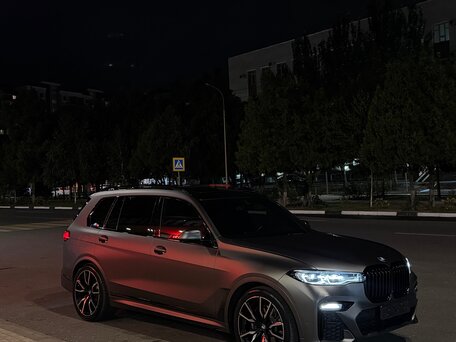 2019 BMW X7 40i I (G07), синий, 4390000 рублей, вид 2