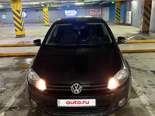 2009 Volkswagen Golf VI, чёрный, 700000 рублей, вид 3