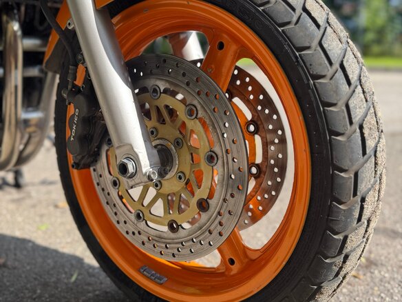 1999 Suzuki Bandit 1200, оранжевый, 300000 рублей - вид 7