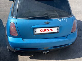 2002 Mini Hatch Cooper S I (R50), голубой, 470000 рублей, вид 3
