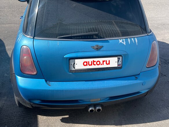 2002 Mini Hatch Cooper S I (R50), голубой, 470000 рублей - вид 2
