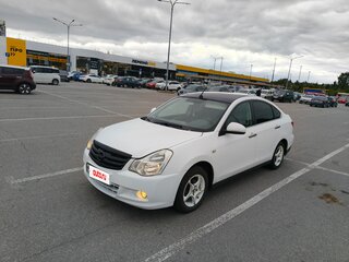 2013 Nissan Almera III (G15), белый, 650000 рублей, вид 2