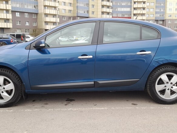 2012 Renault Fluence I, синий, 420000 рублей - вид 3