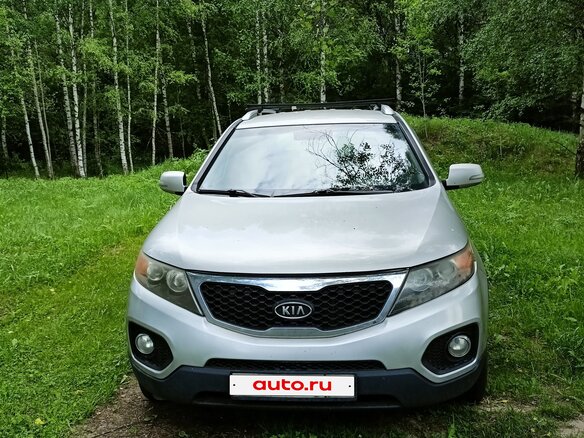 2010 Kia Sorento II, серый - вид 1