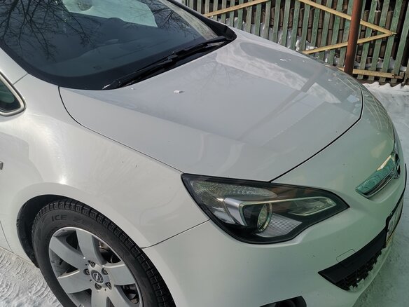 2012 Opel Astra GTC J Рестайлинг, белый, 600000 рублей - вид 6