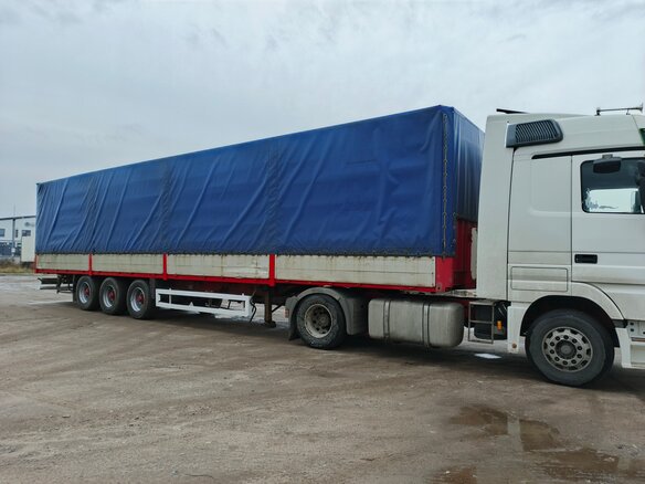 2001 Krone SDP 27, красный, 450000 рублей