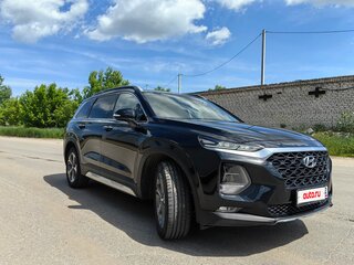 2020 Hyundai Santa Fe IV (China Market), чёрный, 2700000 рублей, вид 4