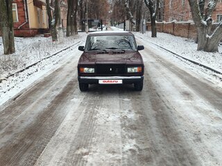 2008 Lada (ВАЗ) 2107, пурпурный, 250000 рублей, вид 2