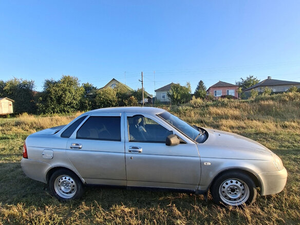 2007 Lada (ВАЗ) Priora I, серебристый, 178000 рублей - вид 9