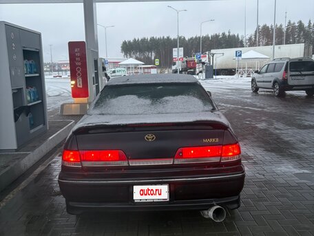 1996 Toyota Mark II VIII (X100), чёрный, 960000 рублей, вид 3