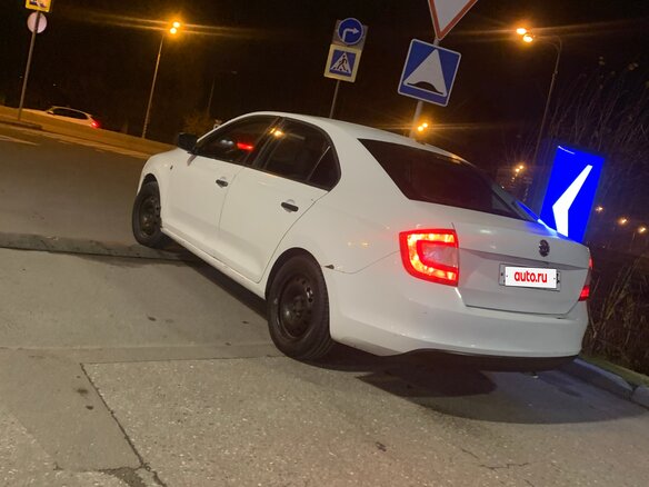 2015 Skoda Rapid I, белый, 590000 рублей - вид 5