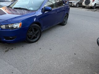 2008 Mitsubishi Lancer X, синий, 600000 рублей, вид 3
