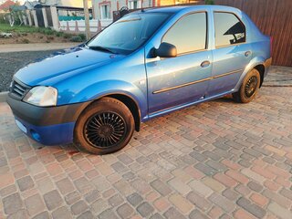 2006 Renault Logan I, синий, 420000 рублей, вид 3