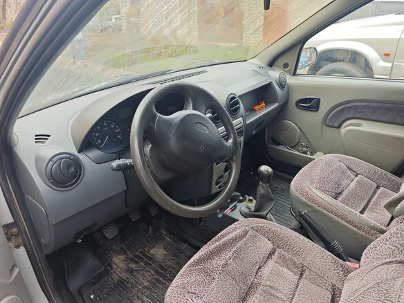 2006 Renault Logan I, серый, 310000 рублей - вид 5