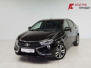 2016 Lada (ВАЗ) Vesta I, чёрный, 890000 рублей, вид 1