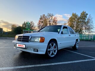 1989 Mercedes-Benz 190 (W201), белый, 290000 рублей, вид 5