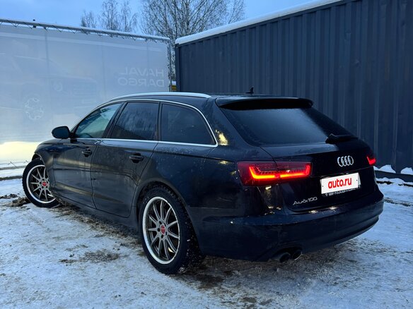 2013 Audi A6 IV (C7), чёрный - вид 1