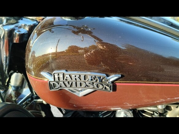 2011 Harley-Davidson Road King, коричневый, 1500000 рублей - вид 11