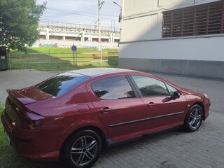 2008 Peugeot 407, красный, 570000 рублей, вид 4