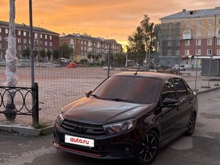 2021 Lada (ВАЗ) Granta Drive Active I Рестайлинг, чёрный, 900000 рублей, вид 5