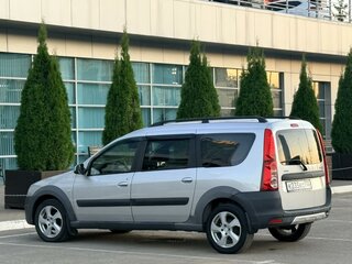2016 Lada (ВАЗ) Largus Cross I, серебристый, 780900 рублей, вид 4