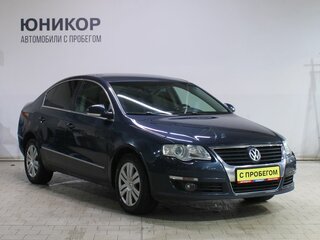 2008 Volkswagen Passat B6, синий, 479000 рублей, вид 3