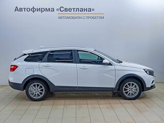 2020 Lada (ВАЗ) Vesta SW Cross I, белый, 1115000 рублей, вид 4