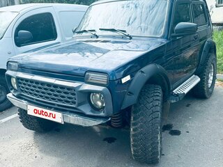 2016 Lada (ВАЗ) 2121 (4x4) I Рестайлинг, синий, 509000 рублей, вид 3