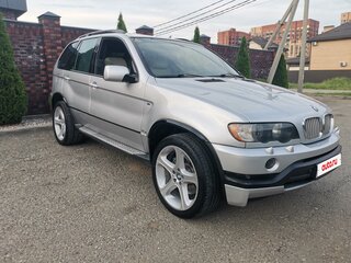 2002 BMW X5 4.6is I (E53), серый, 950000 рублей, вид 4