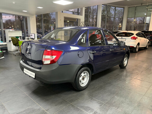 2015 Lada (ВАЗ) Granta I, синий, 358000 рублей - вид 3