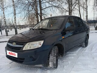 2012 Lada (ВАЗ) Granta I, синий, 285000 рублей, вид 1