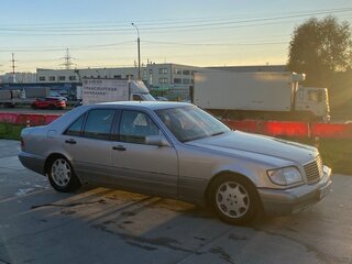 1995 Mercedes-Benz S-Класс 350 III (W140) Рестайлинг, серебристый, 650000 рублей, вид 5