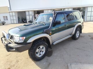 1998 Nissan Patrol V (Y61), зелёный, 1250000 рублей, вид 4