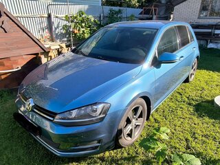 2014 Volkswagen Golf VII, синий, 1330000 рублей, вид 4