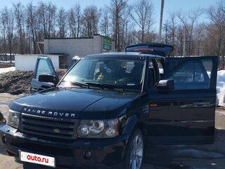 2008 Land Rover Range Rover Sport I, чёрный, 1250000 рублей, вид 1