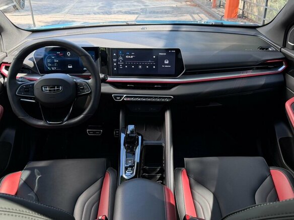2024 Geely Coolray I Рестайлинг, голубой - вид 19