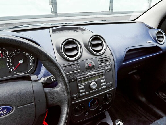 2007 Ford Fiesta Mk5, синий - вид 9