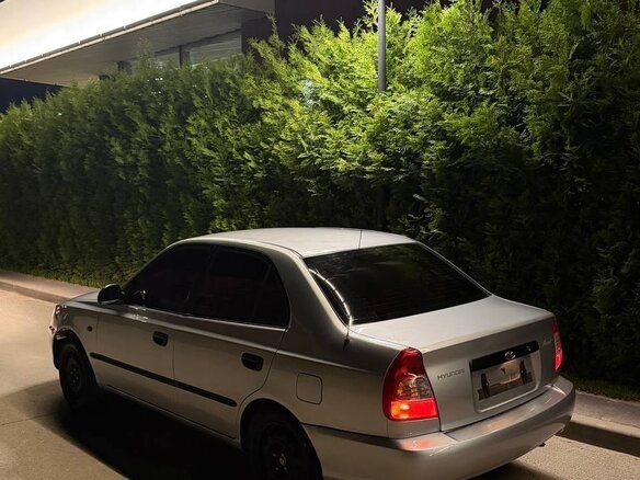 2008 Hyundai Accent ТагАЗ II, серебристый, 399000 рублей - вид 9