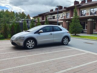 2008 Honda Civic VIII, серебристый, 640000 рублей, вид 4