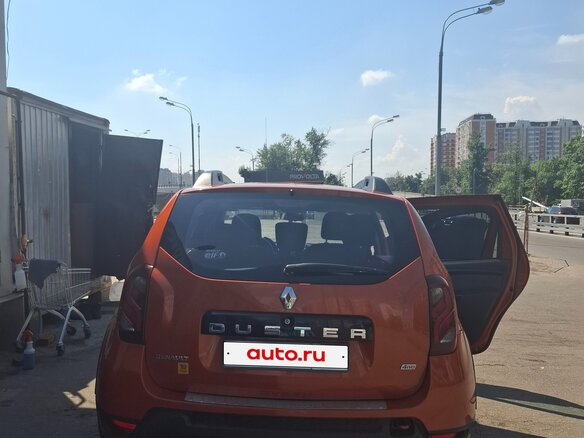 2018 Renault Duster I Рестайлинг, оранжевый - вид 3