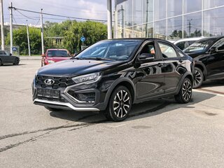 2024 Lada (ВАЗ) Vesta Cross I Рестайлинг (NG), чёрный, 1250000 рублей, вид 2