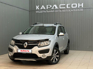 2016 Renault Sandero Stepway II, серебристый, 820000 рублей, вид 1