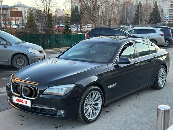 2008 BMW 7 серии 750i V (F01/F02/F04), чёрный, 1700000 рублей - вид 7