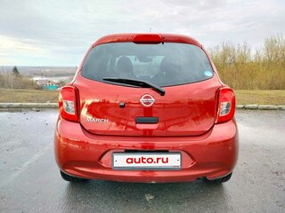 2020 Nissan March IV (K13) Рестайлинг, красный, 899000 рублей, вид 5